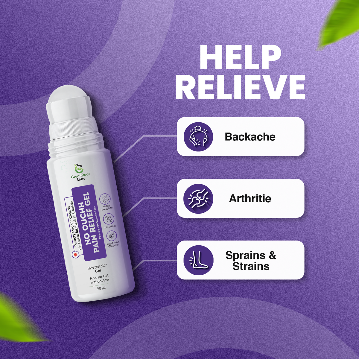 No ouchh Pain Relief Gel