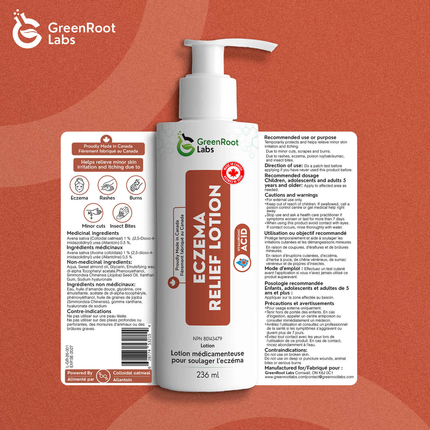 Medicated Eczema/Rash Relief Lotion