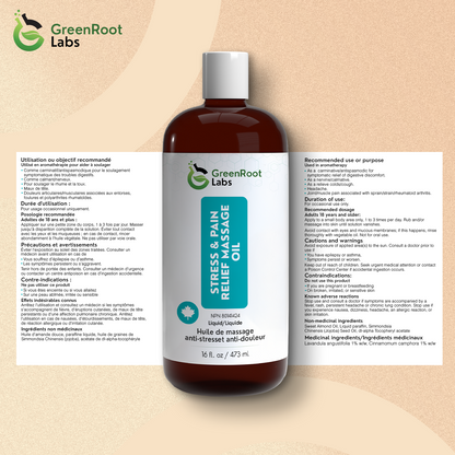Pain Relief Massage Oil